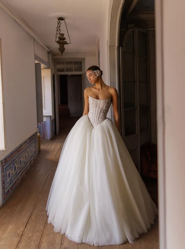 vestido de noiva com corset