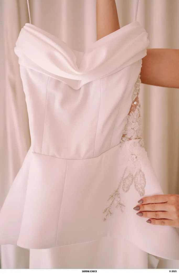 vestido de noiva com corset e tomara que caia