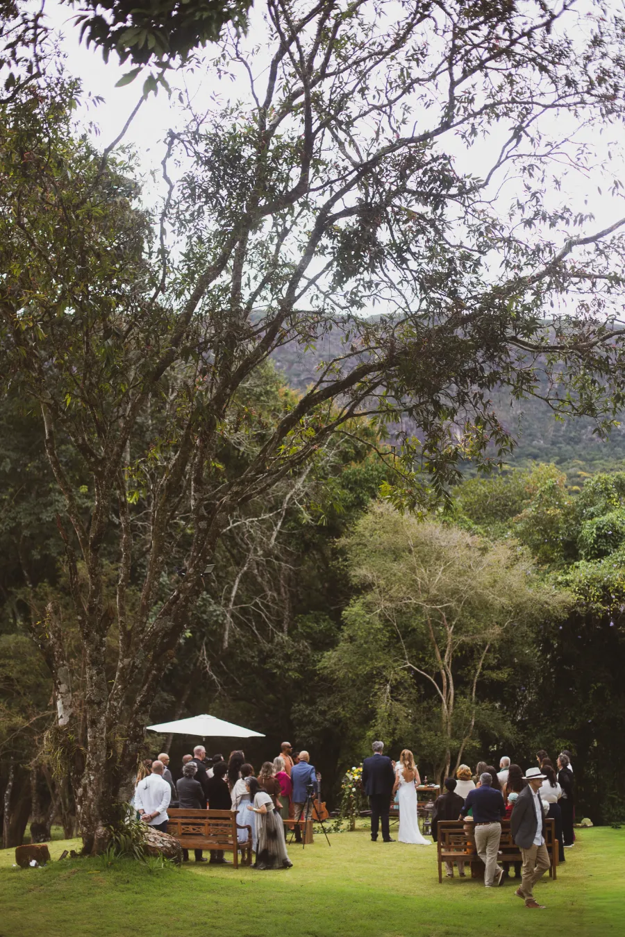 cerimonia de casamento no campo em tiradentes