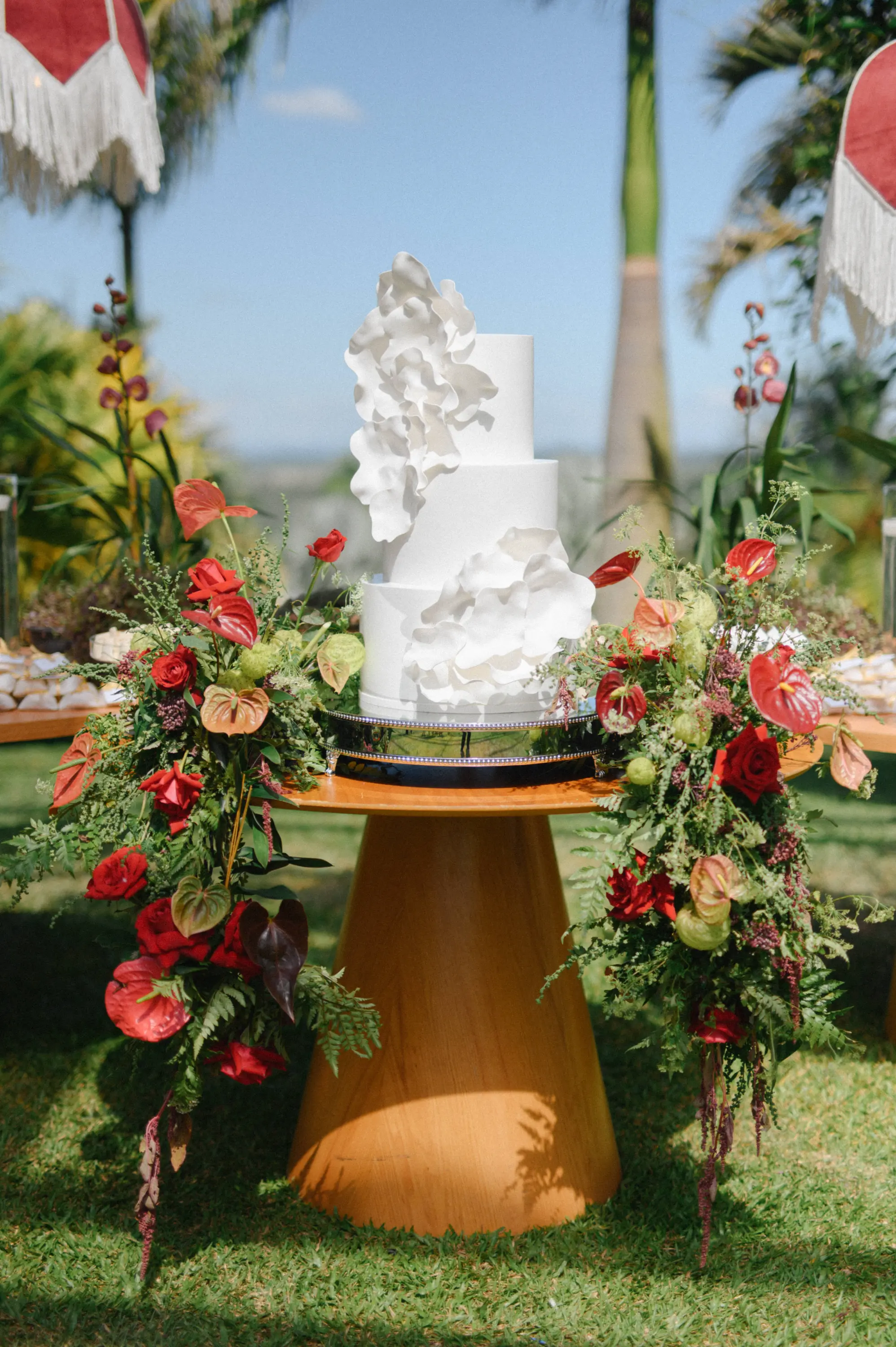 Casamento verde e marsala em clima eurochic no Imperium Village – Larissa Rosa e Fabricio