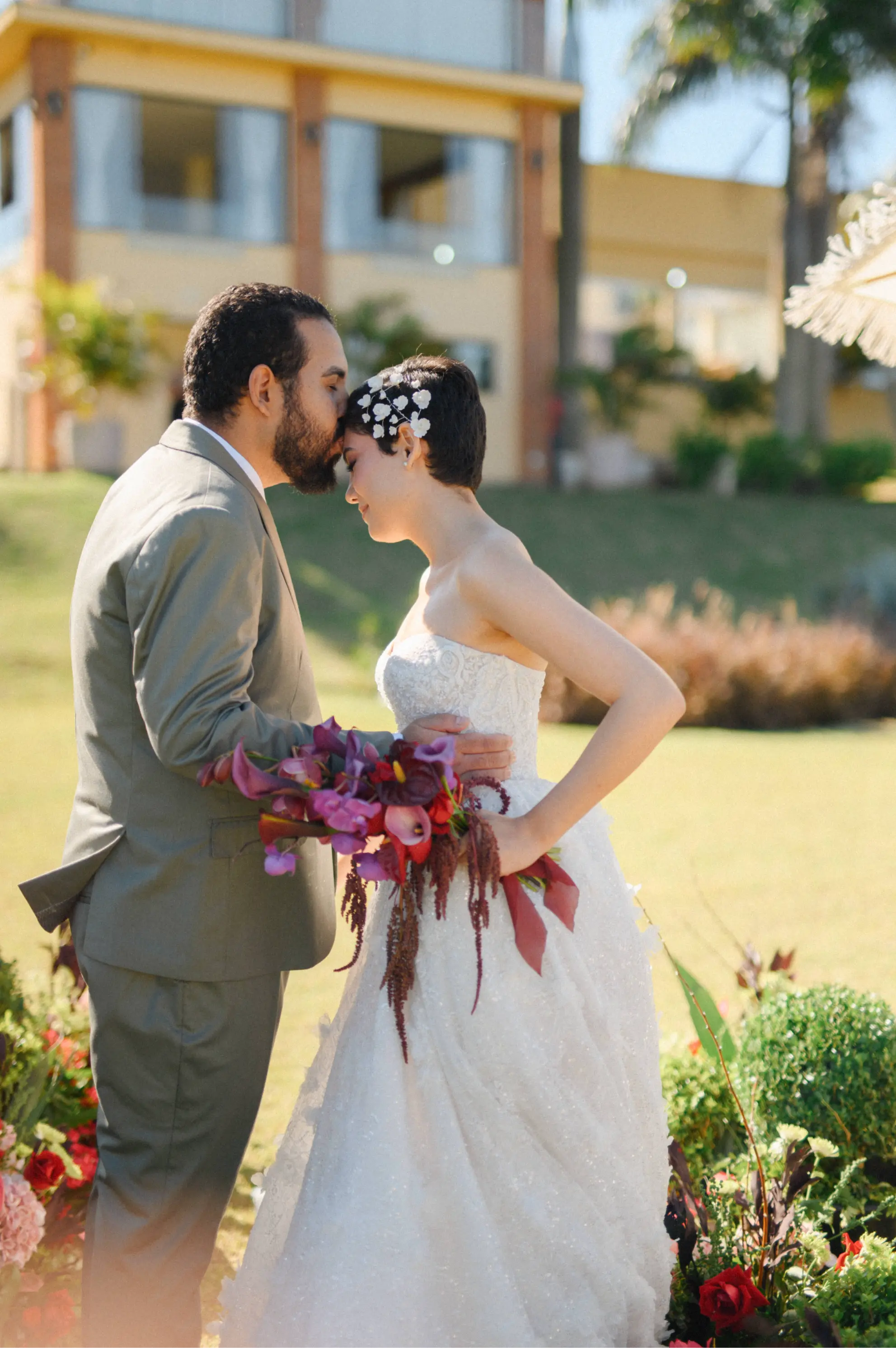 Casamento verde e marsala em clima eurochic no Imperium Village – Larissa Rosa e Fabricio