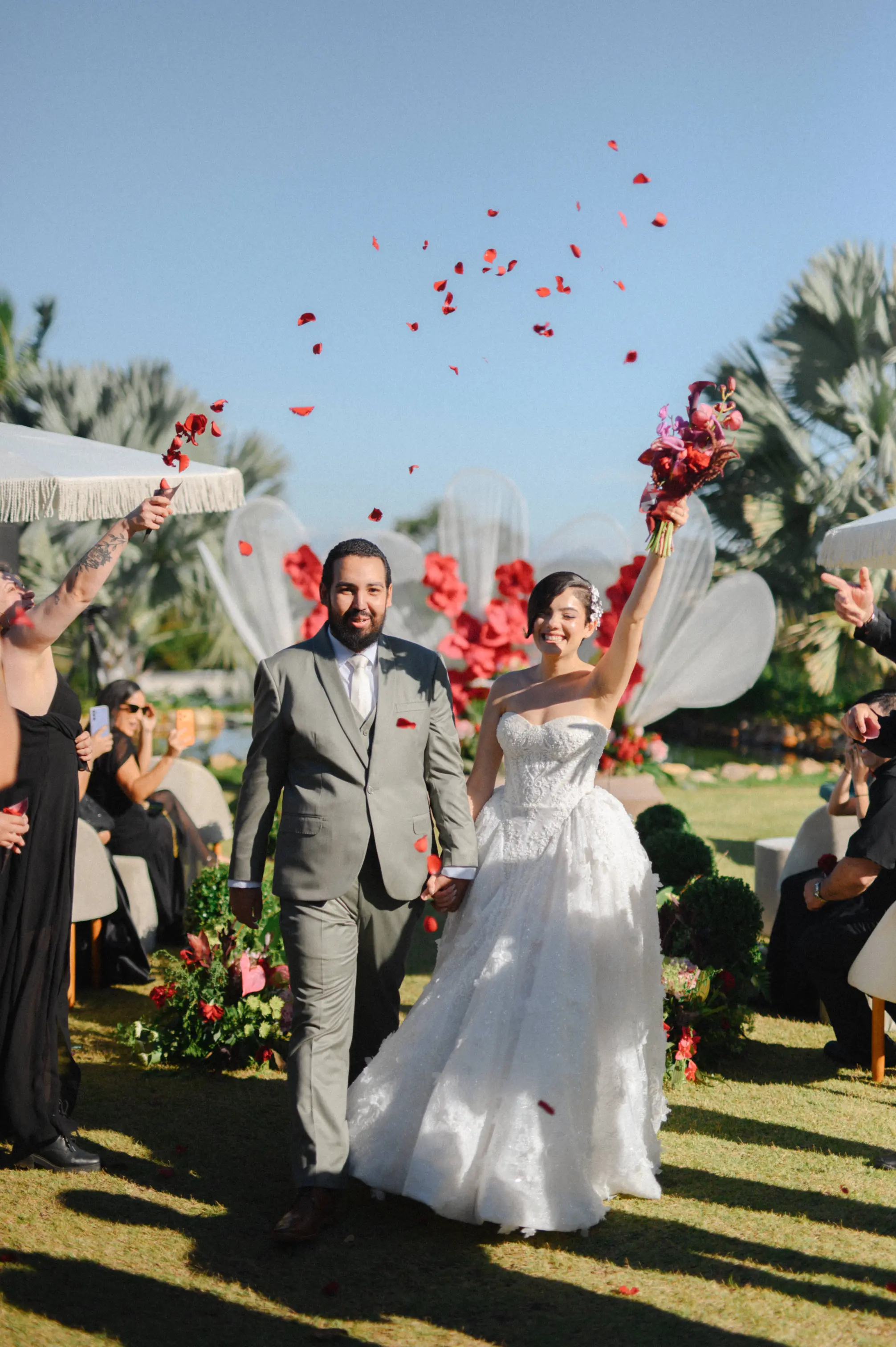 Casamento verde e marsala em clima eurochic no Imperium Village – Larissa Rosa e Fabricio