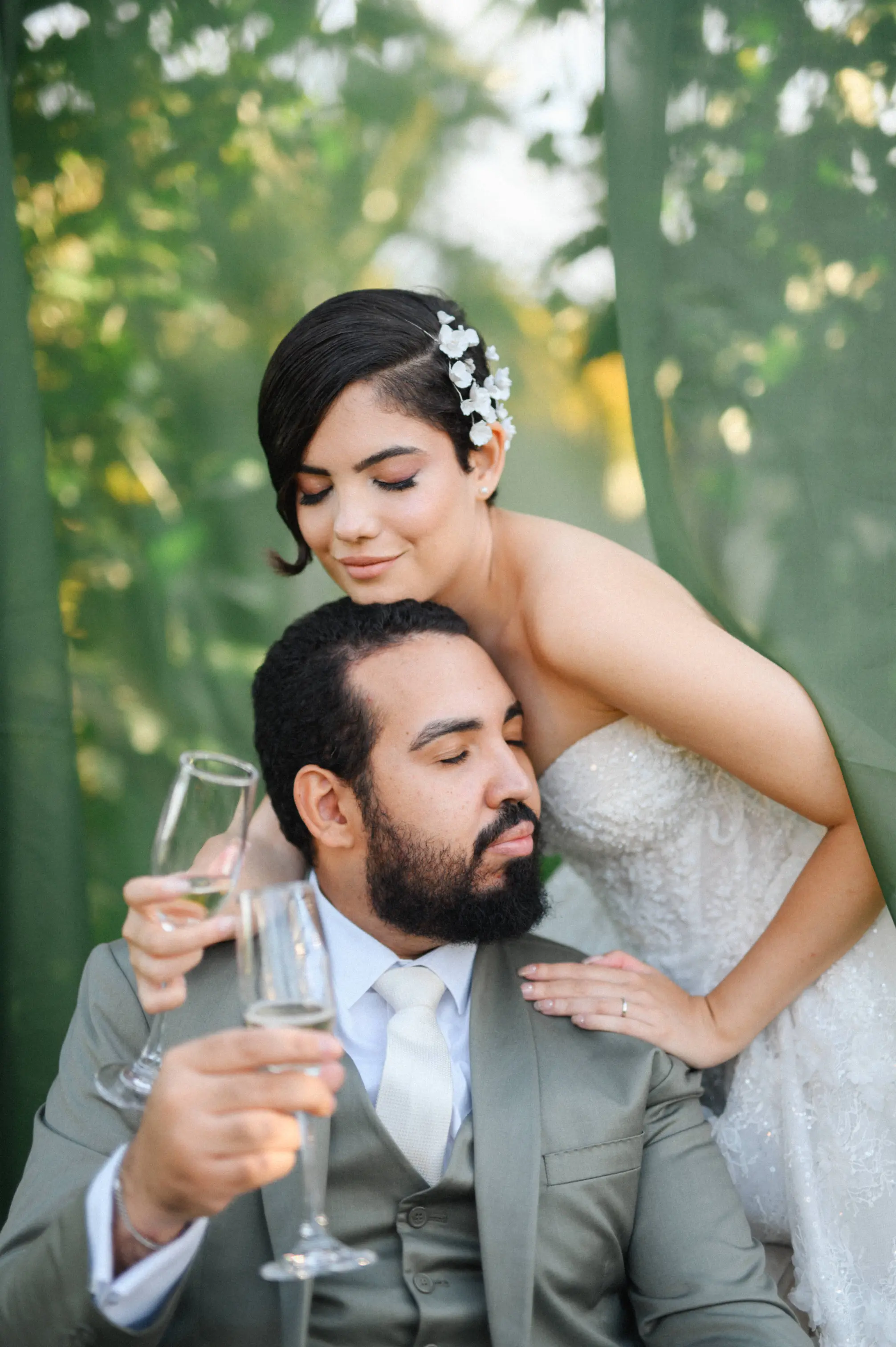 Casamento verde e marsala em clima eurochic no Imperium Village – Larissa Rosa e Fabricio